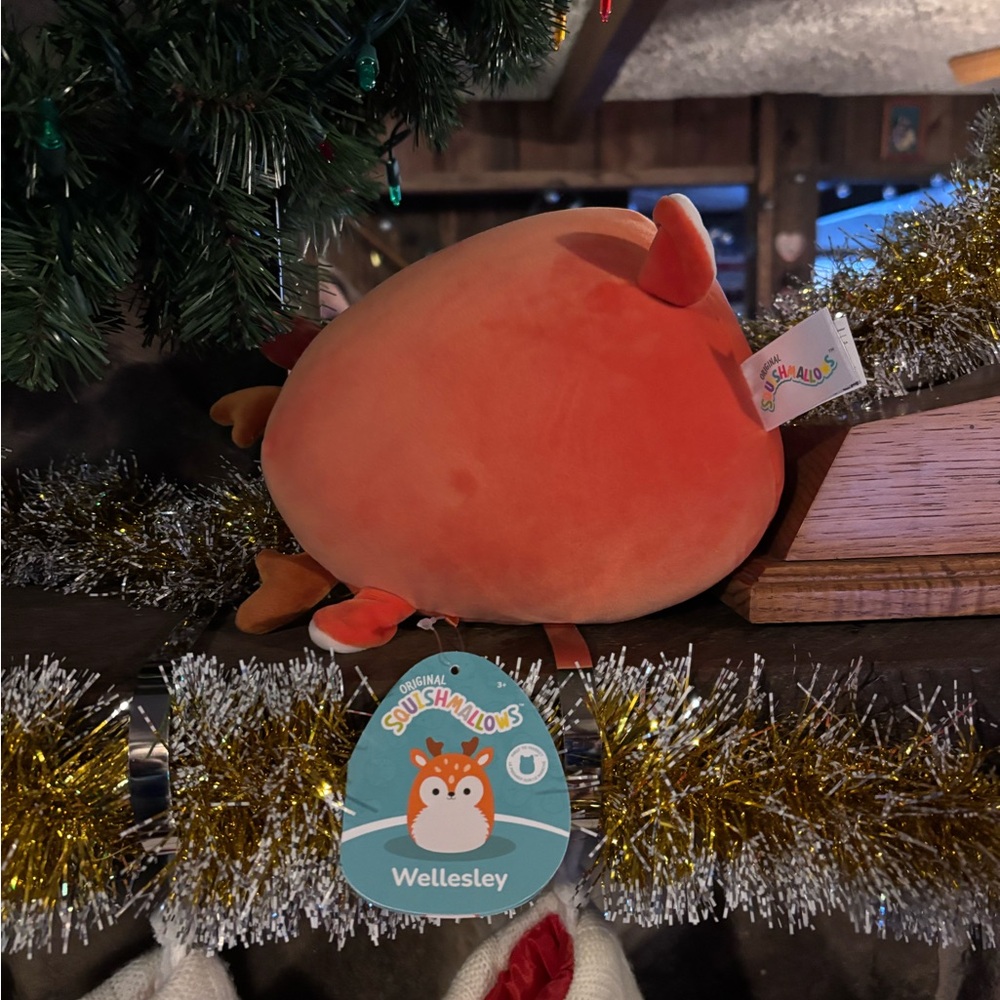 Wellesley Squishmallows Orange and White Plush - Picture 2 of 3